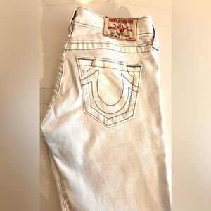 BOGO True Religion Women's Skinny Jeans - Cream